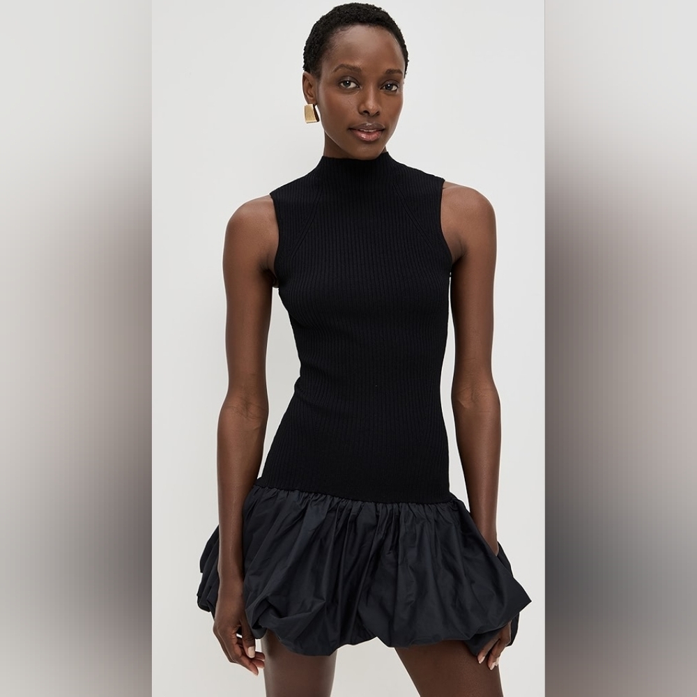 Elegant Black Mini Dress